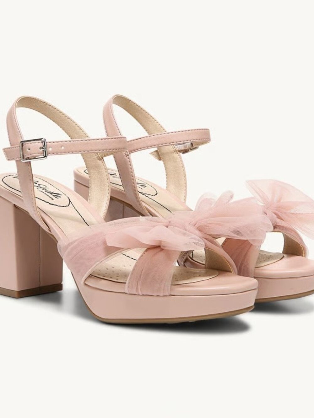 NEW - Lifestride Blush Pink Last Dance Dress Sandal - Size 9.5
